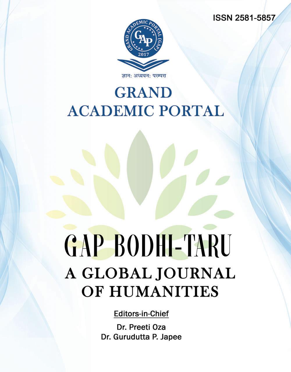 Volume VII Special Issue (Chief Editor: Sangeeta Jauhari, Pro vost, Rabindranath Tagore University)